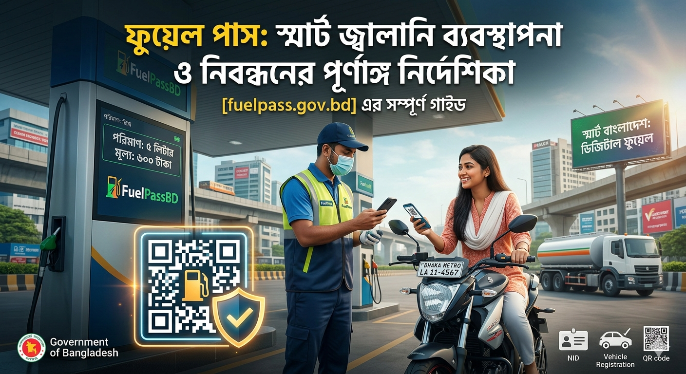 ফুয়েল কার্ড করার নিয়ম এবং নোটিশ- লেখক ডট মি