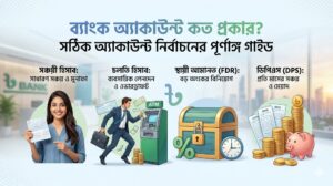 ব্যাংক একাউন্ট কত প্রকার