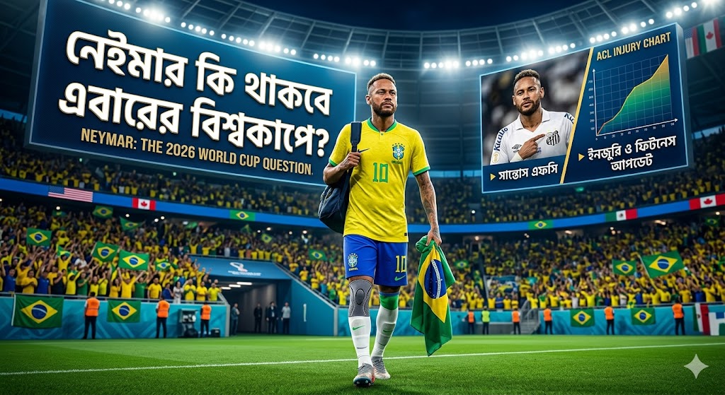 নেইমার কি বিশ্বকাপে থাকবে- লেখক ডট মি