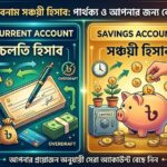 সঞ্চয়ী এবং চলতি হিসাবের পার্থক্য- লেখক ডট মি