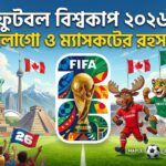 ফুটবল বিশ্বকাপ ২০২৬ খেলার মাসকট ও লোগো- লেখক ডট মি